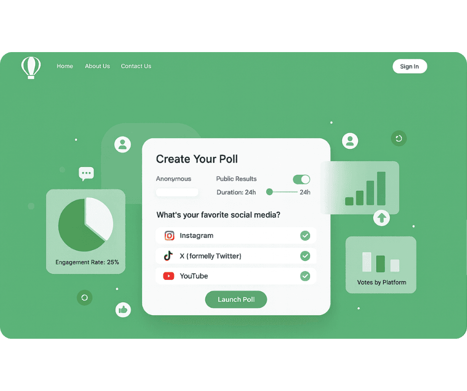 GenZform Polls Builder