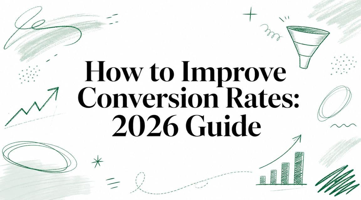 How to Improve Conversion Rates: 2026 Guide
