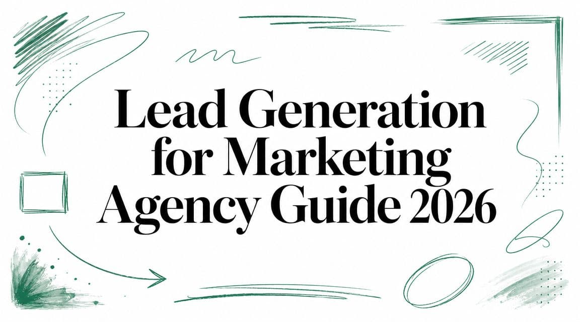 Lead Generation for Marketing Agency Guide 2026